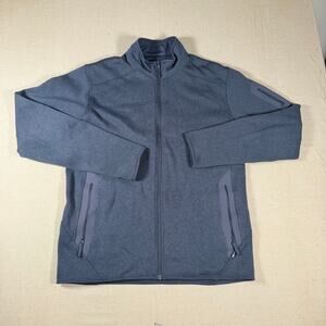 Arc’teryx Covert Cardigan Mens Large Blue Fleece Jacket Full Zip Pockets